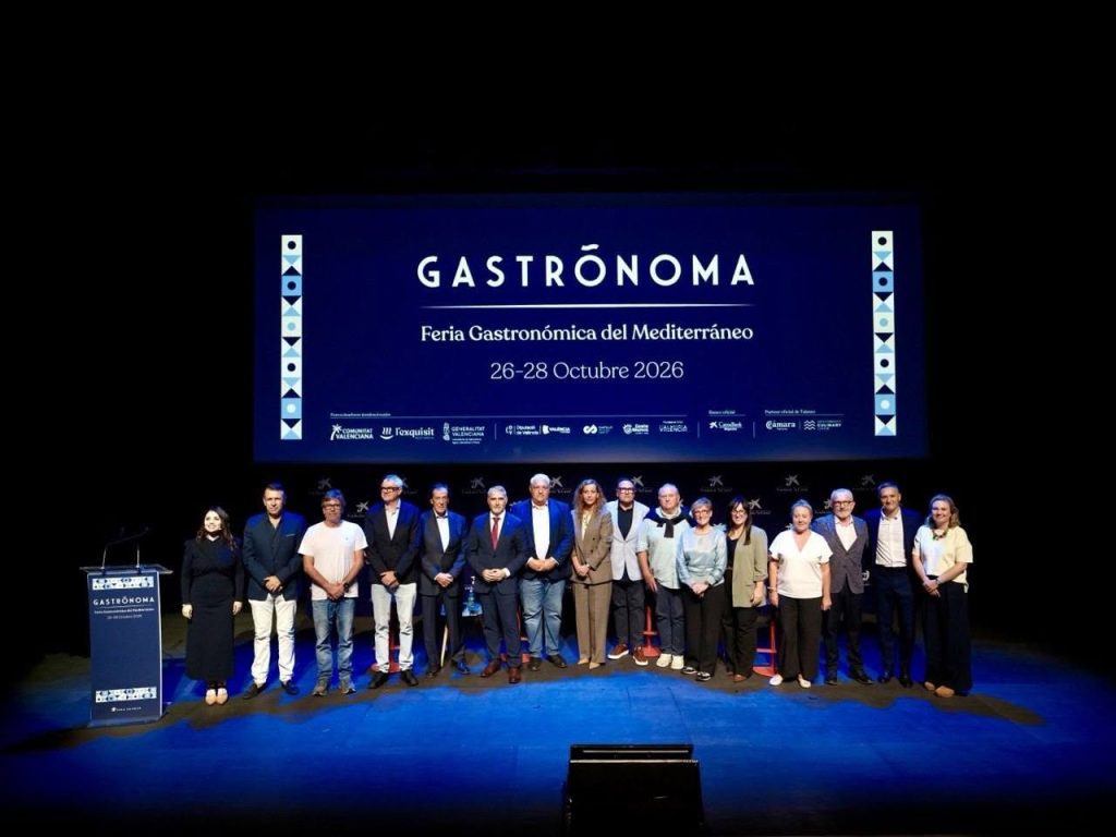 El equipo de Gastrónoma, junto a diputación y generaliatat
